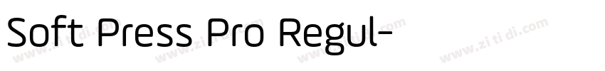 Soft Press Pro Regul字体转换